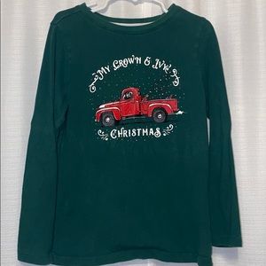 Crown & Ivy kids Christmas Tee
